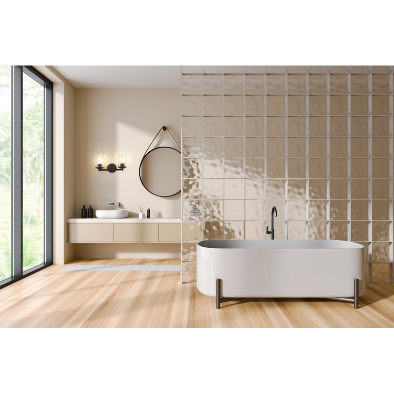 Procopio 2 - Light Dimmable Vanity Light, Matte Black