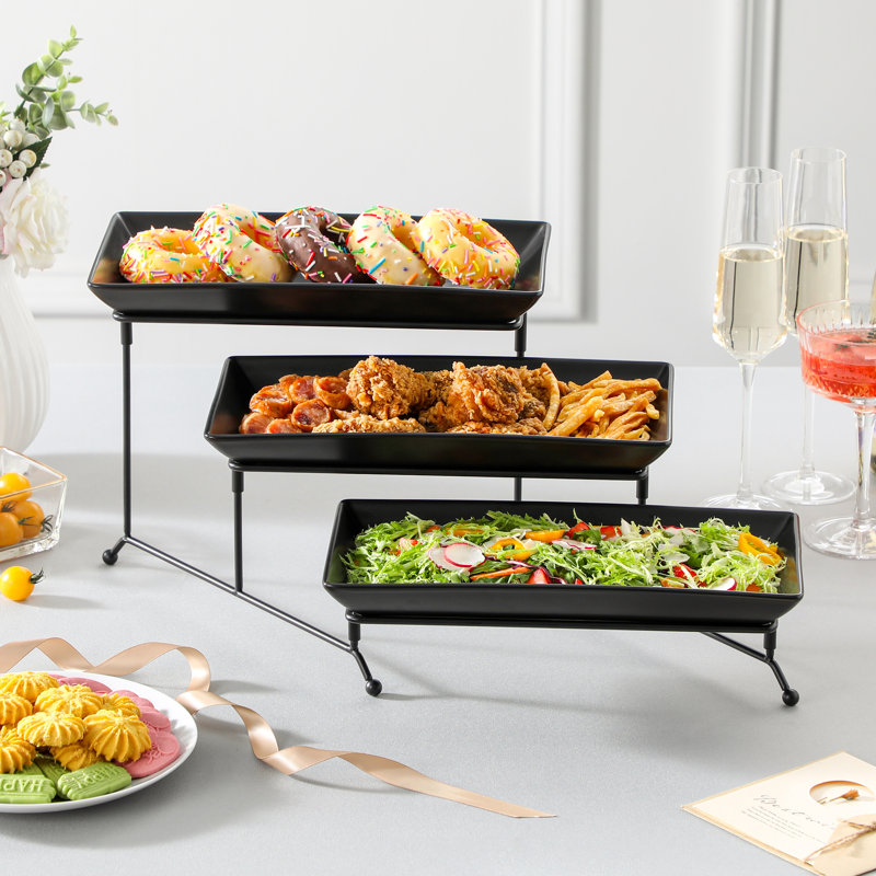 Tiered Stand, Black