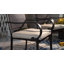 Chaise de patio avec coussin Alyah
