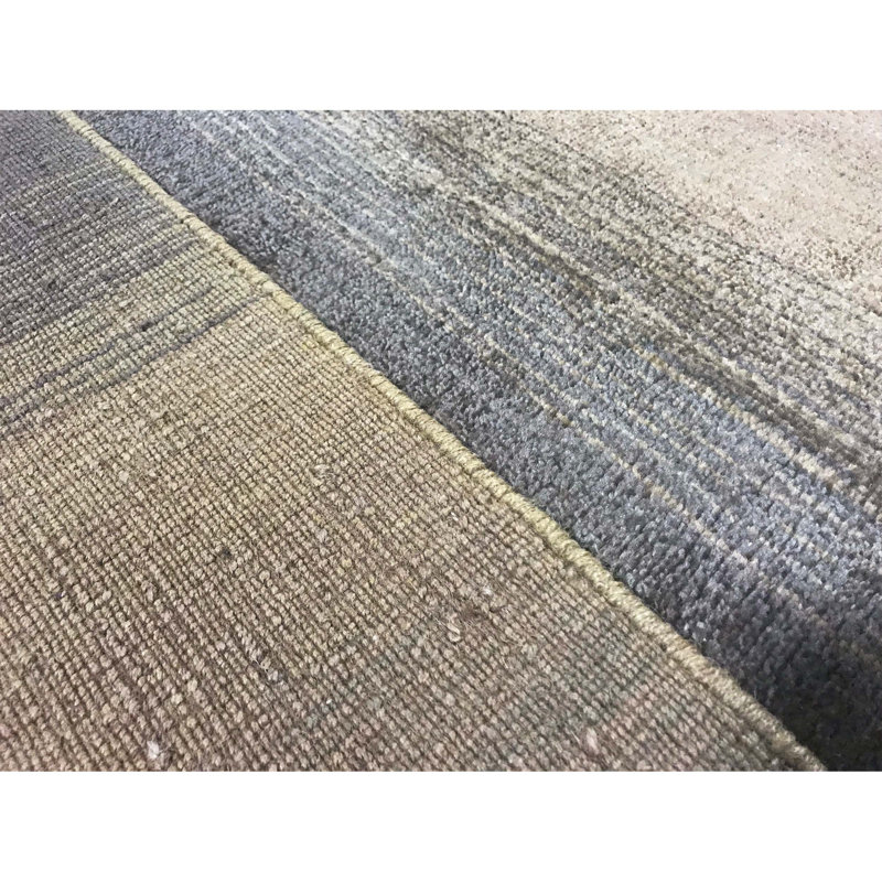 Hand-Knotted High-Quality Blue Area Rug