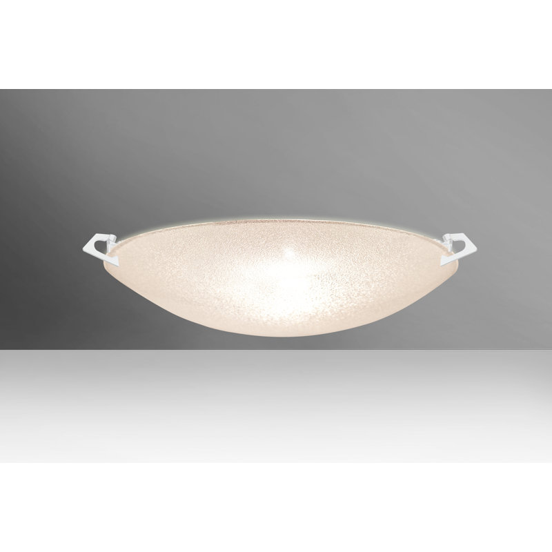 Plafonnier encastré d’extérieur 2 ampoules Sonya, Blanc