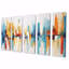 Fall Rain In New York City I - Art mural urbain 5 pièces-1038687215