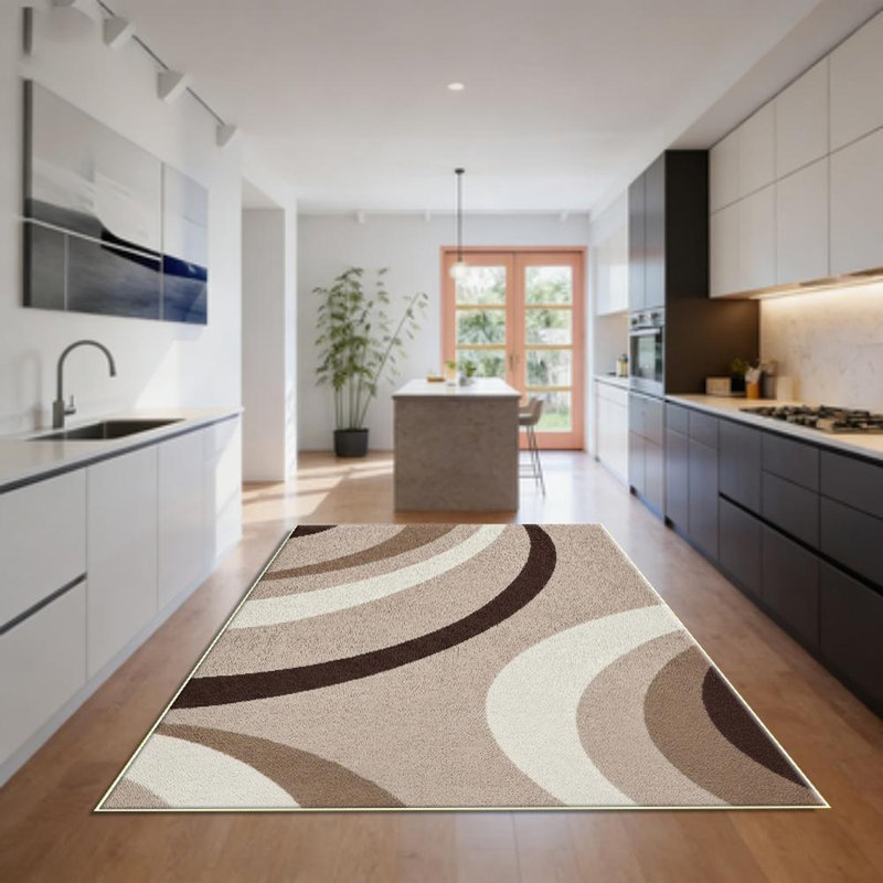 Geometric Pattern Area Rug, Soft And Lightweight, Suitable For All Seasons, Easy To Maintain And Easy To Clean, Machine Washable Carpet Floor Mat, Suitable For Living Room, Bedroom, Dining Room, Hallway, Balcony, Room Decor, Home Decor, Outdoor Decor