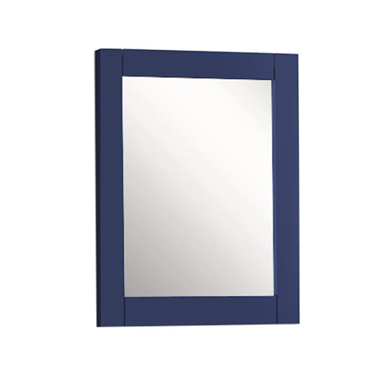 Miroir de salle de bain Olliyah, 24 po x 30 po, Bleu