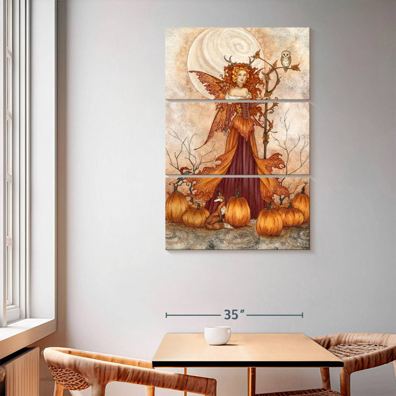 Pumpkin Queen, 65" H x 42" W