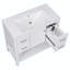 Ensemble de meuble-lavabo simple 36 po avec plateau en résine Eliseiu-654272843