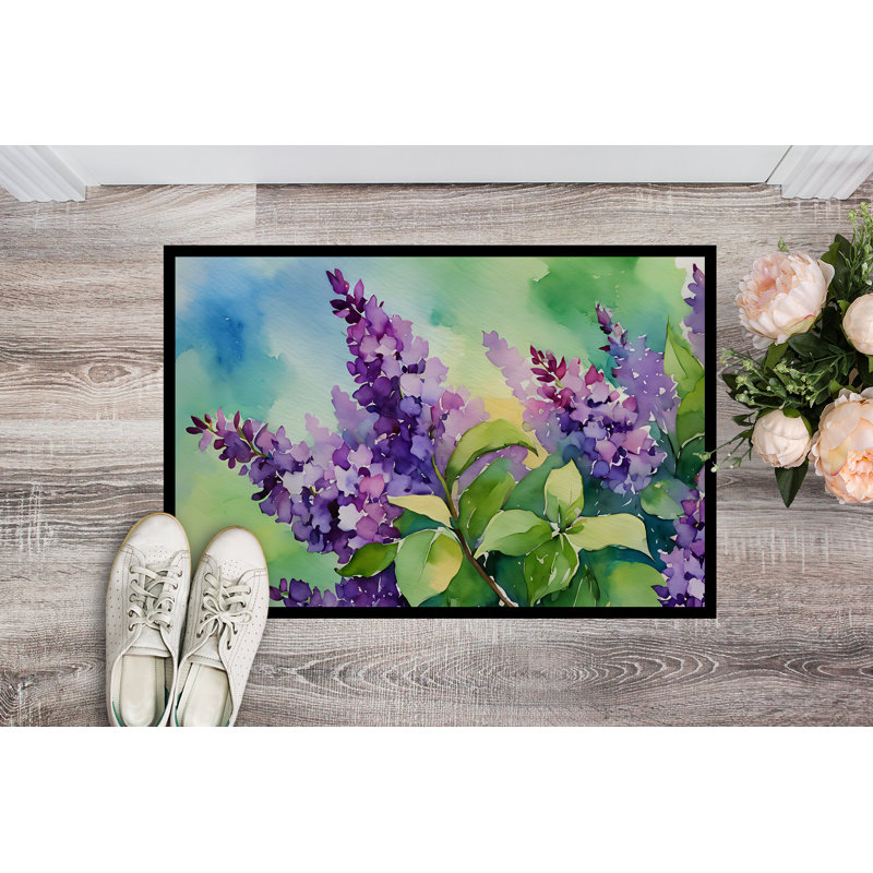 Hughestown Non-Slip Doormat, 24" W x 36" L
