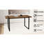 Table de salle à manger pour la maison et la cuisine - 59 po-1058291980
