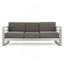 Canapé 3 places avec plateau en métal-322853579