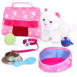 Doll Kitten and Carrier Set