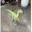 Statue de dinosaure Compsognathus