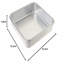 Moule à gâteau en argent l 8,6 po x L 8,6 po Nordic Ware