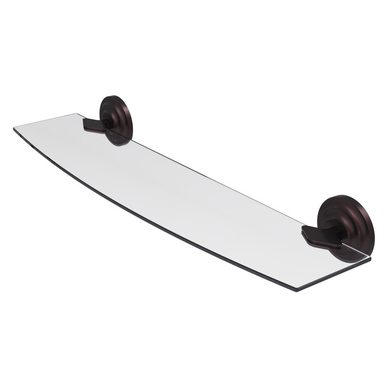 Leamore Bracket Shelf, Antique Bronze, 3" H x 24" W x 5" D