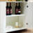 Ideboard With Wavy Texture Buffet Cabinet