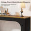 Console Farmhouse Led, table d'entrée de vestibule en bois, canapé rétro long et étroit derrière le canapé-115115931