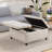35.5'' Upholstered Storage Square Ottoman-172382433
