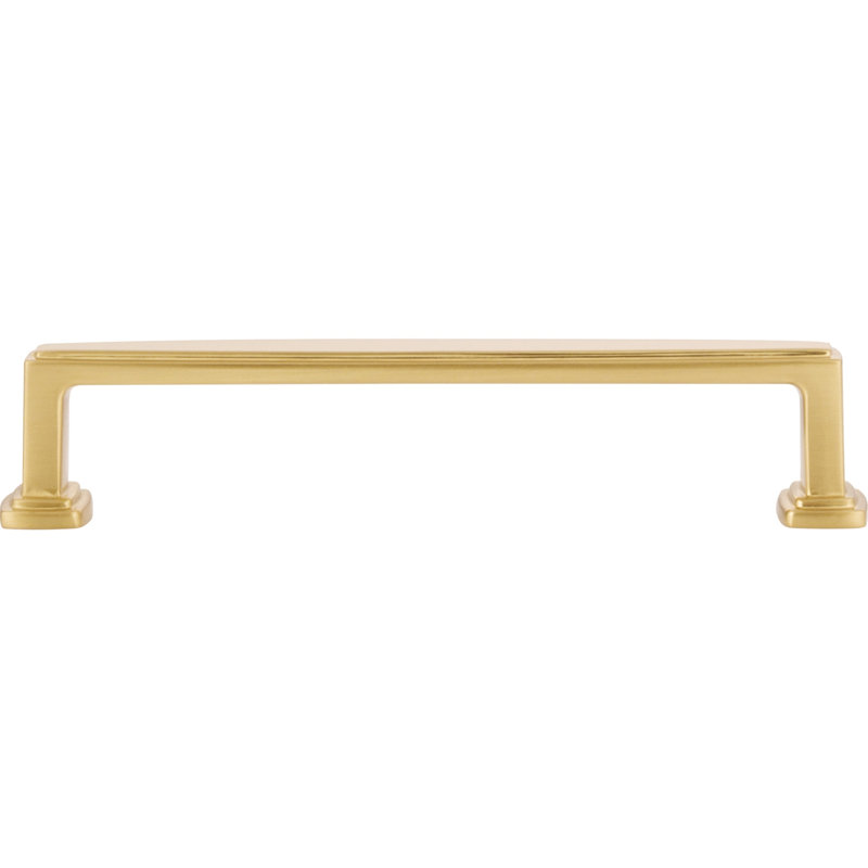 Richard Bar Pull, 5 1/6", Brushed Gold