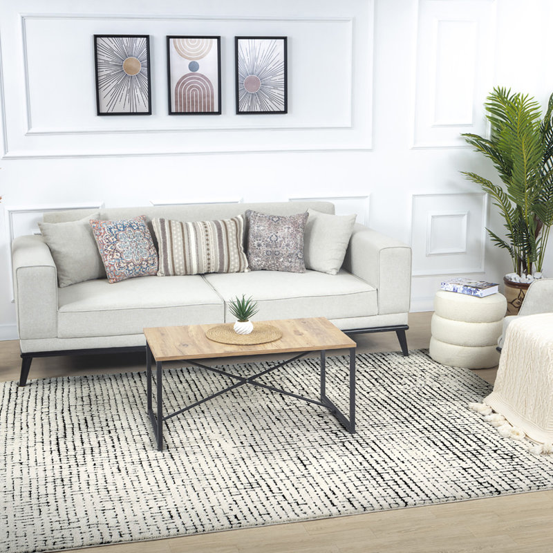 Vintage Look 160cm X 213cm Area Rug, Rectangle 200cm x 275cm