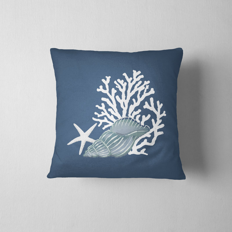 Coussin intérieur / extérieur Shell Vignette_JJ_SHELLVIGNETTE, H 16 po x l 16 po