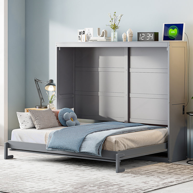 Queen  Size Murphy Bed Wall Bed