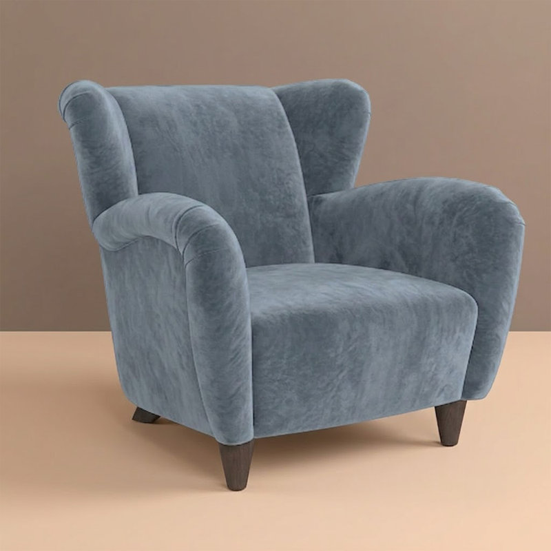 Stout Chair by River and Bord, Avon Harbor Velvet