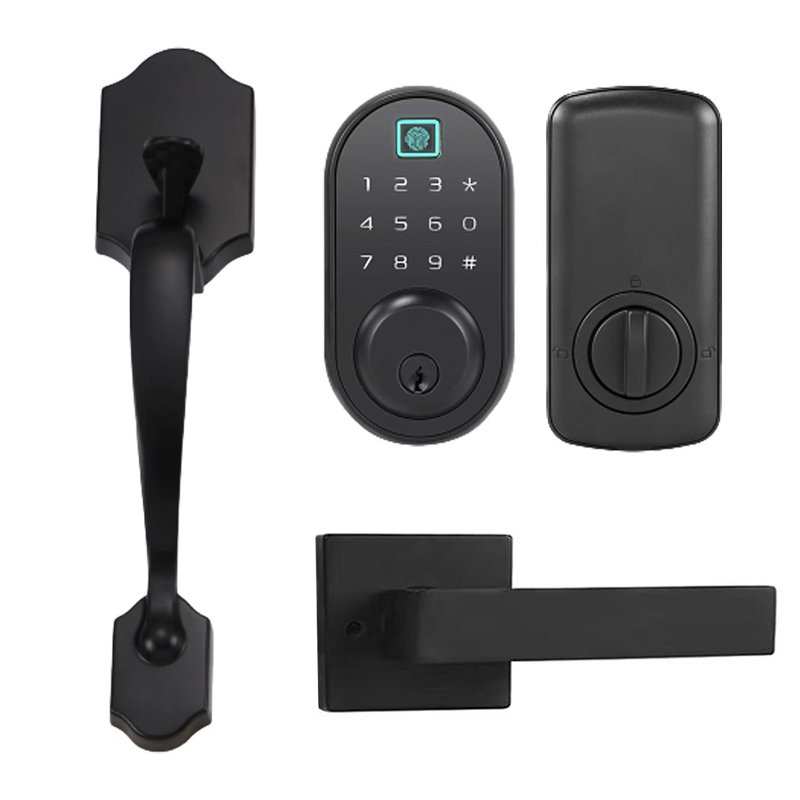 Smart Fingerprint  Lock with  Handle Set