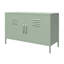 2-door metal locker accent cabinet-206449357