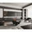 Cloud-Shaped Coffee Table with Spherical Legs – Matte Black