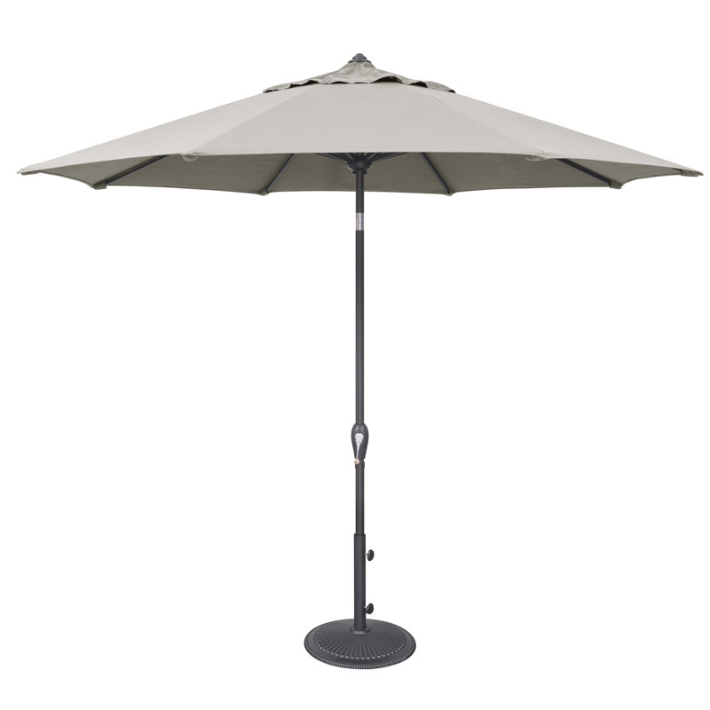 Parasol de marché inclinable 9 pi Colete, Anthracite