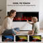 Electric Fireplace, Wall Mounted/Recessed/Freestanding Fire Heater-1978599294