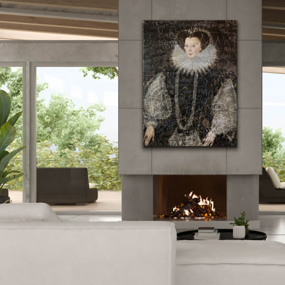 «Elizabeth of England 2» par Irena Orlov, art mural sur toile