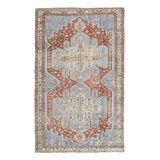 Vintage One-of-a-Kind 6'2" X 10'0" 1970s Wool Area Rug Red