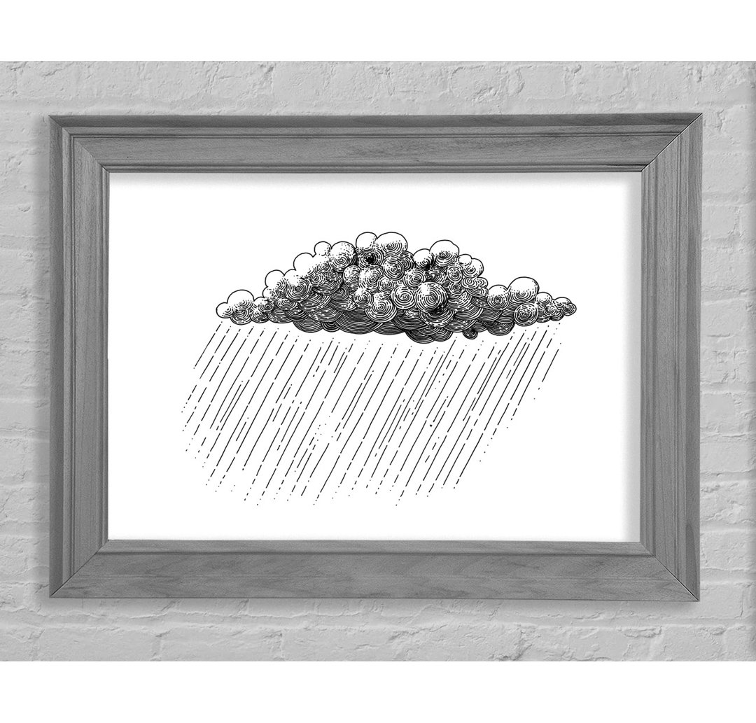 The Rainy Cloud - Bilderrahmen Kunstdrucke