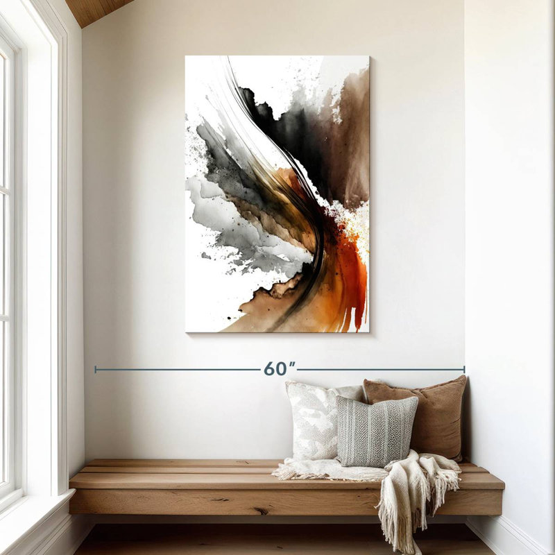 Avery Earthy Abstraction, 45" H x 30" W