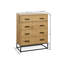Bobie Light Oak Effect 4 Drawer Chest