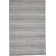 Tapis gris fait à la main Adriann