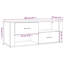 17 Stories TV Cabinet Sonoma Oak 100X35x40 Cm Engineered Wood-2007494569