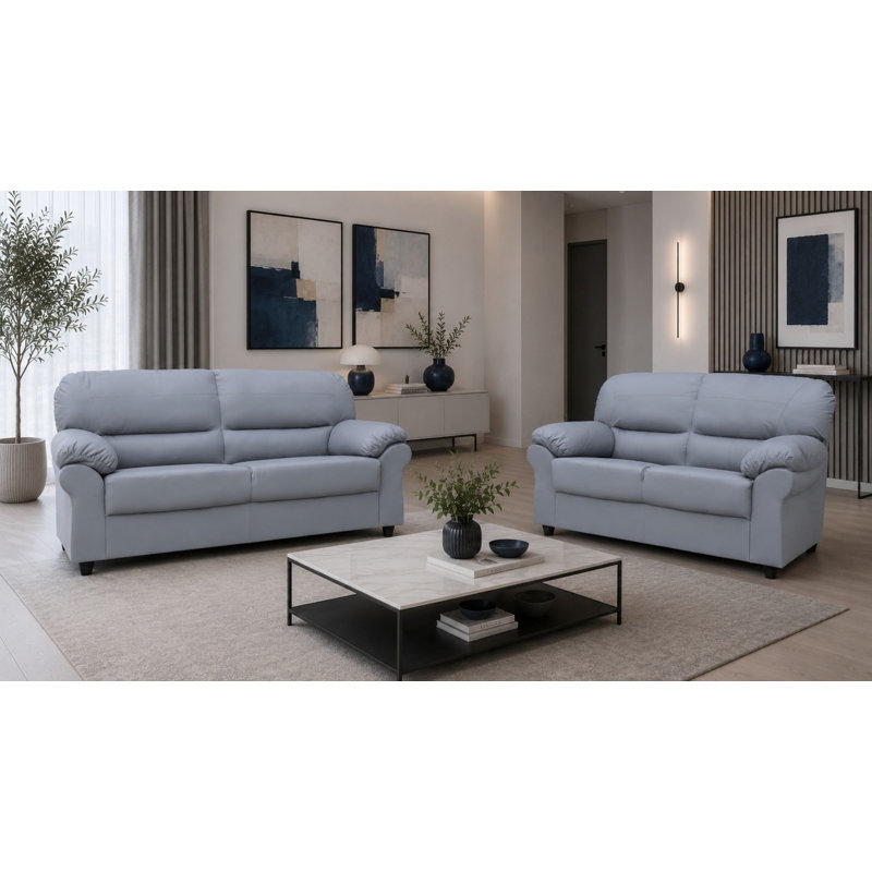 Orchard 3+2 Sofa Set Faux Leather