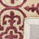Geometric Handmade Tufted Wool Beige/Maroon Area Rug