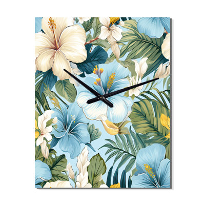 Jamane - Tropical Modern Wall Clock