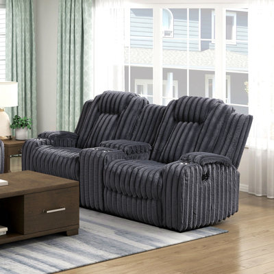 Causeuse inclinable avec console centrale Porte-gobelet Comfort