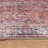 Labarbera Machine Washable Red/Gray Non-Slip Backing Area Rug-1282707952