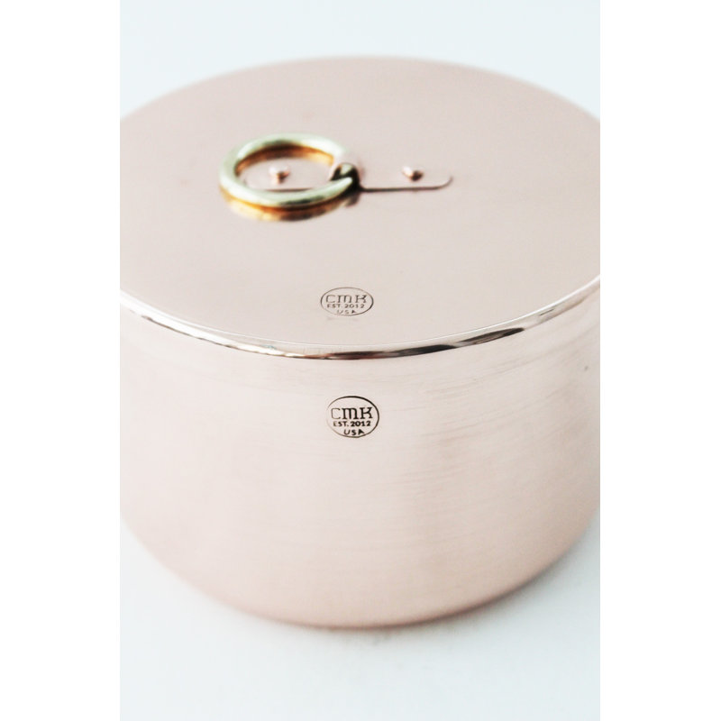 Round Copper Casserole