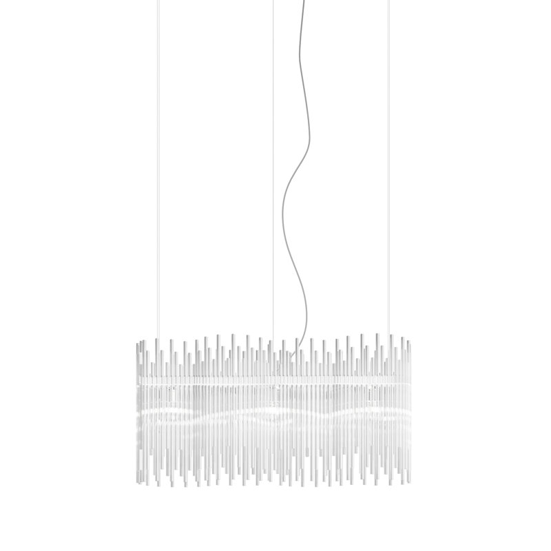 Diadema 3 - Light Pendant, Glossy Chrome