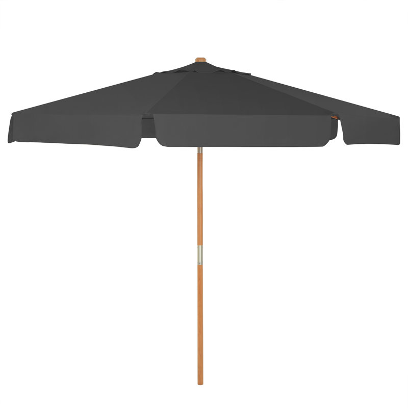 Wendell 300cm Market Parasol, Grey