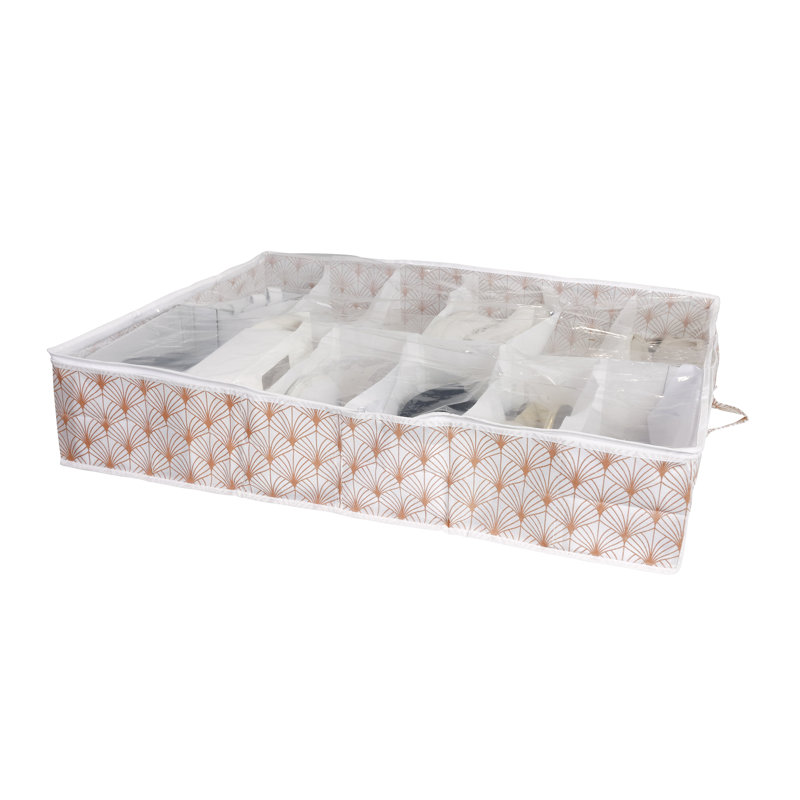 Latitude Run Fabric Decorative Bin