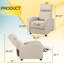 Fauteuil inclinable large de 28,8 po Kraker-258289120