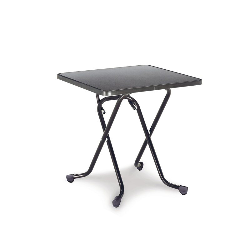 Madrid Folding Table Square 67X67 Cm, Anthracite
