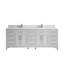 Ensemble de meuble-lavabo double 84 po 84 po-73455613