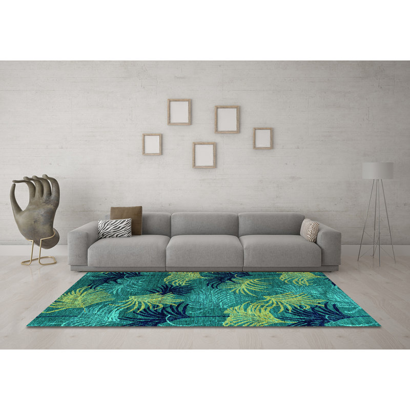Raimunda Performance Floral Indoor Rug, Square 6'